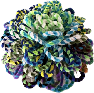MCF's Chenille Stems flower two.